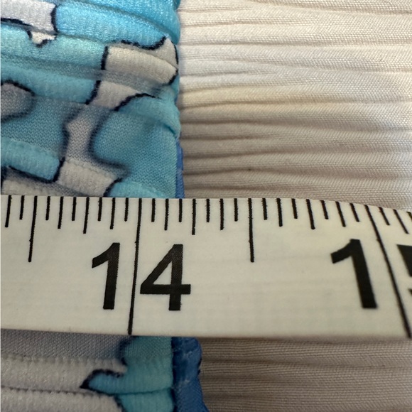 Jennifer Lopez Santorini Escape Ombre Floral Hawaiian Sleeveless Dress PS - Picture 8 of 13